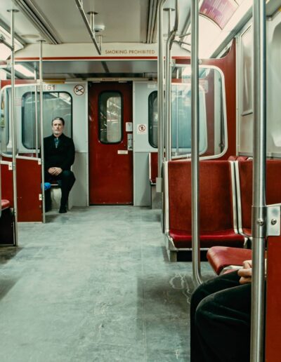 Filming "the stranger". John Greus. Scene 2