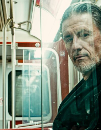 Filming "the stranger". John Greus. Scene 3