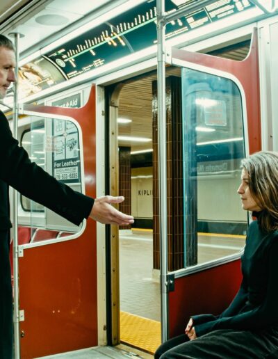 Filming "the stranger". John Greus. Scene 5