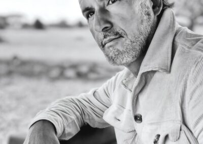 John Greus, B-W pose 1