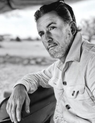 John Greus, B-W pose 1